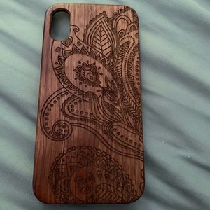 Wood phone case